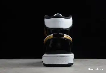 Air Patent 1 Black White Jordan Mid Gold 0527